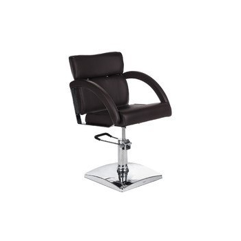 Fotel fryzjerski DINO brązowy BR-3920 Beauty System